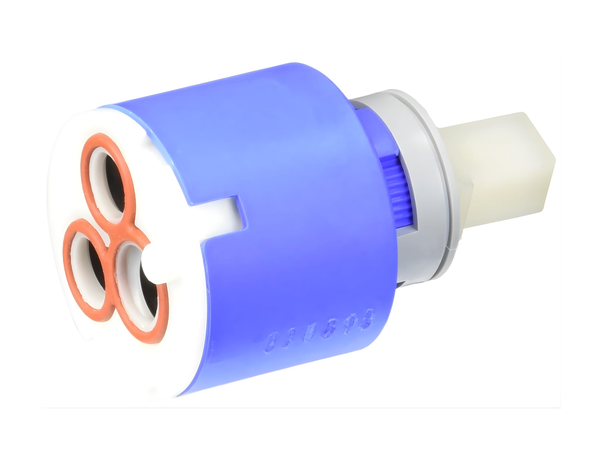 T & T Hardware Cartucho de ducha mezcladora de repuesto compatible con Gerber 92-298/97-013, Danze DA507348N, Moen 121620 y Symmons KN-4 - 35 mm, azul, blanco