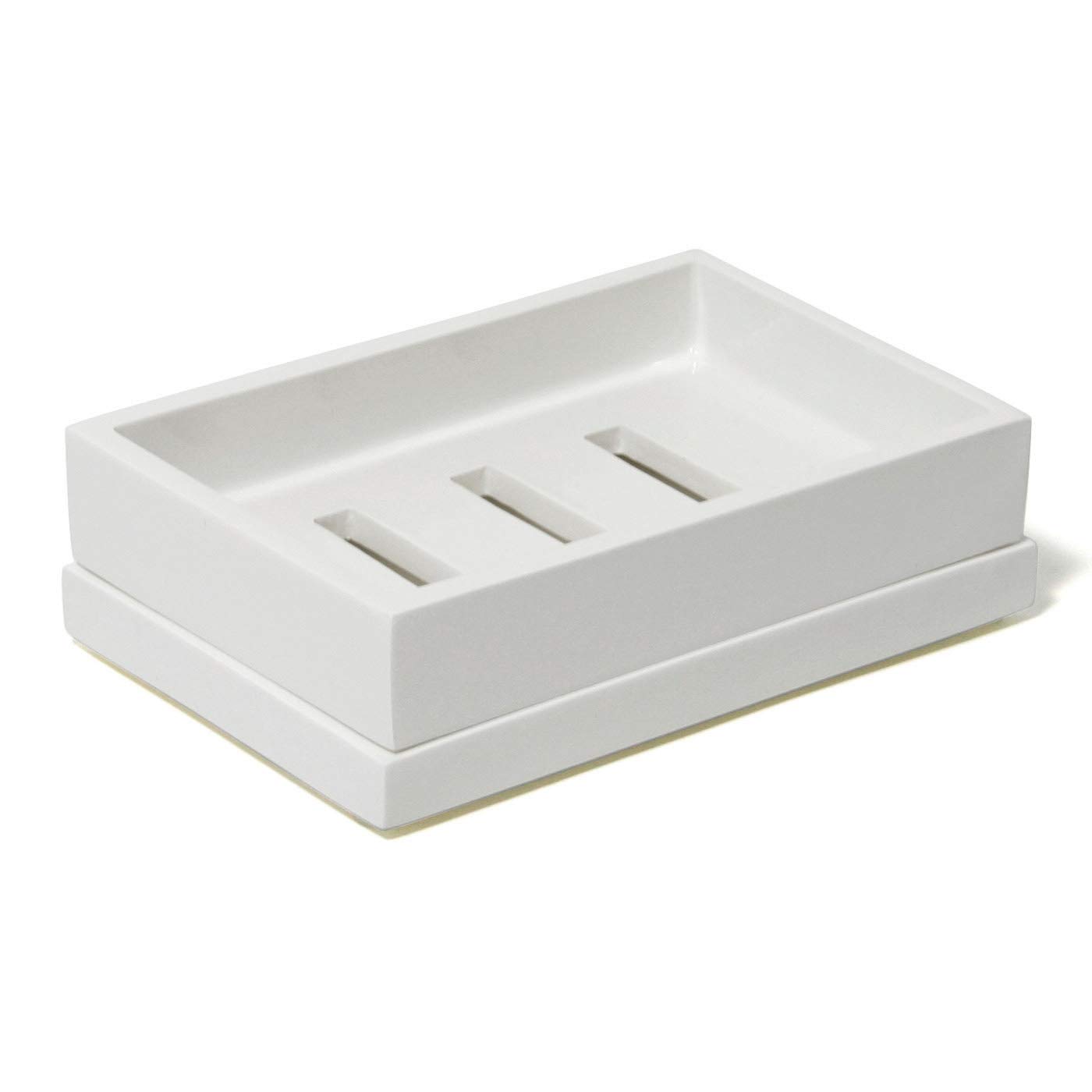 Jonathan Adler Lacquer Bath Soap Dish, One Size, White