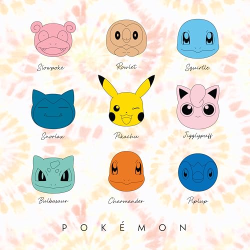 POKEMON Girls Tie-Dye Short Sleeve Character Graphic T-Shirt-Sizes 4-164