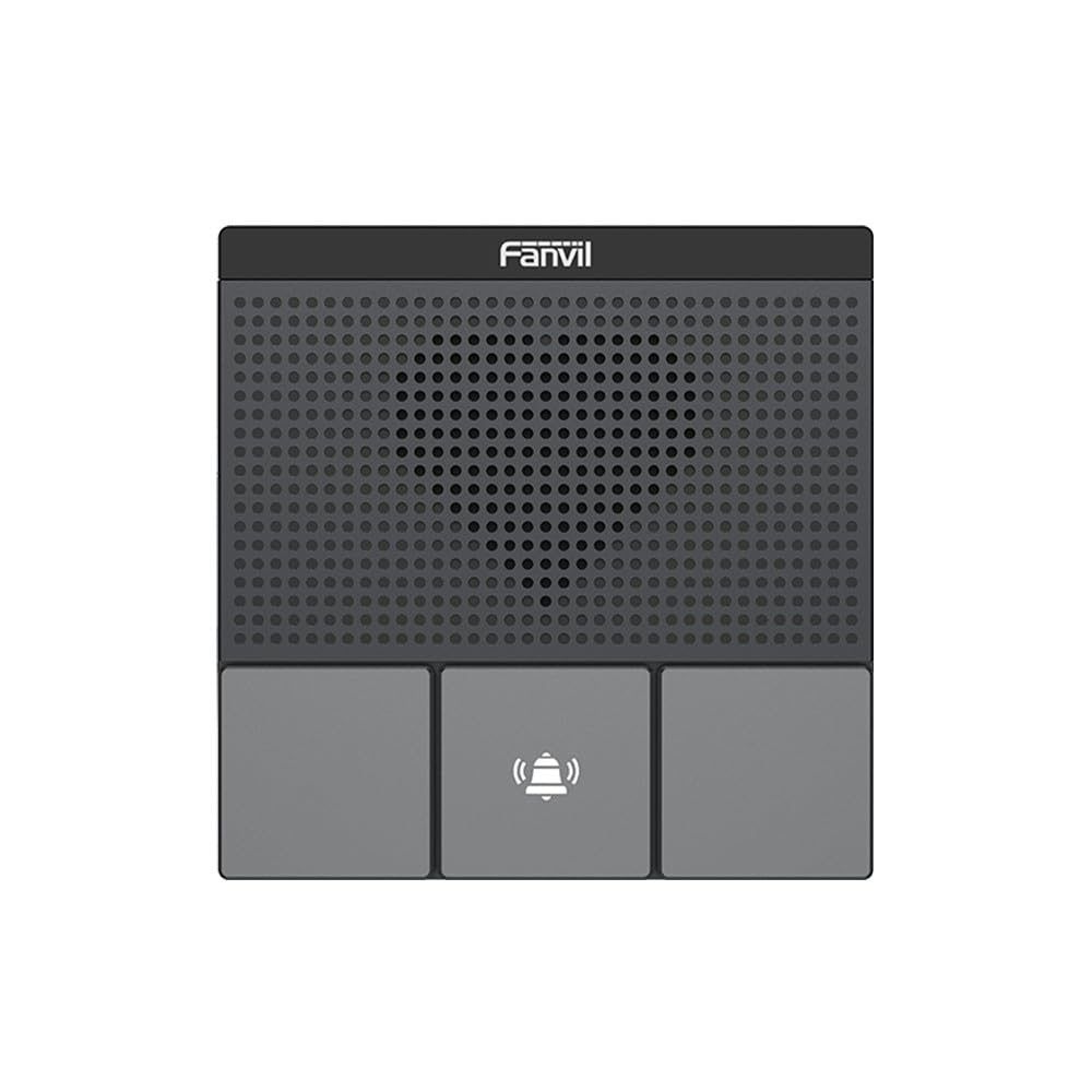 Fanvil A10W système d'intercom Audio Noir, Gris