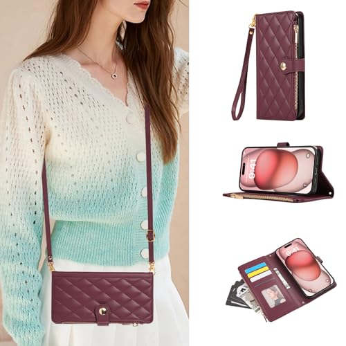 HAONANDE Samsung Galaxy Z Fold7 蒠^P[X z^ PU U[ J[h[ Wbp[|Pbg V_[Xgbv }Olbg X^h@\ ϏՌ Jo[ P[X V_[ Ђ` | lC Wbvt