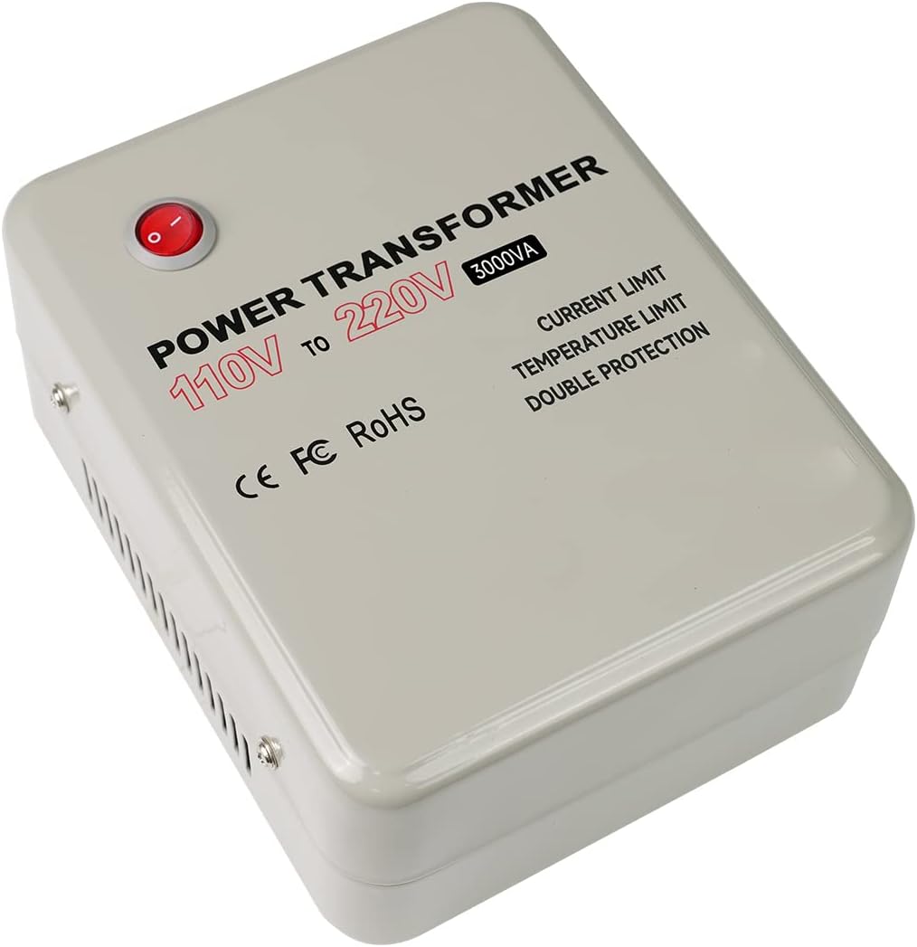 Magnetic Drill Press Power Transformer 3000VA 110V to 220V Specialize in Magnetic Drill Machine with Temperature Control Protection.