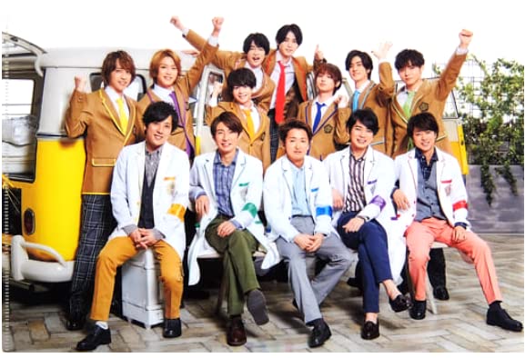 Amazon.co.jp: 嵐＆Hey! Say! JUMP A4先生＆生徒クリアファイル 嵐の