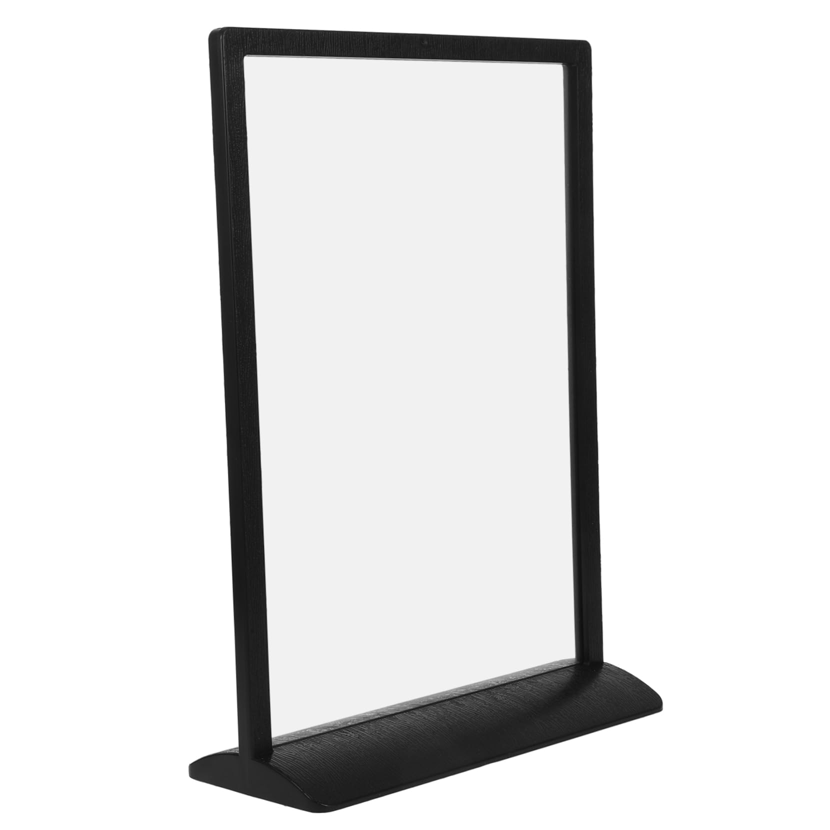 CHILDWEET Store Sign Acrylic Sign Holder Acrylic Stands for Display Picture Holders for Tables Poster Stand Menu Display Rack Table Number Holders for Weddings Picture Frame Plastic Black