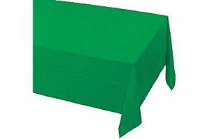 Creative Converting Touch of Color Emerald Green Paper Tablecloth