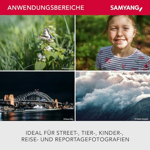 Samyang AF 45 mm F1.8 für Sony FE (Tiny but Premium) - Vollformat und APS-C Festbrennweite Autofokus Objektiv Sony E FE E-Mount für Sony A9 A7 A7C II A7C R A6600 A6500 A6400 A6300 A6000 A5100 A5000 – Bild 6