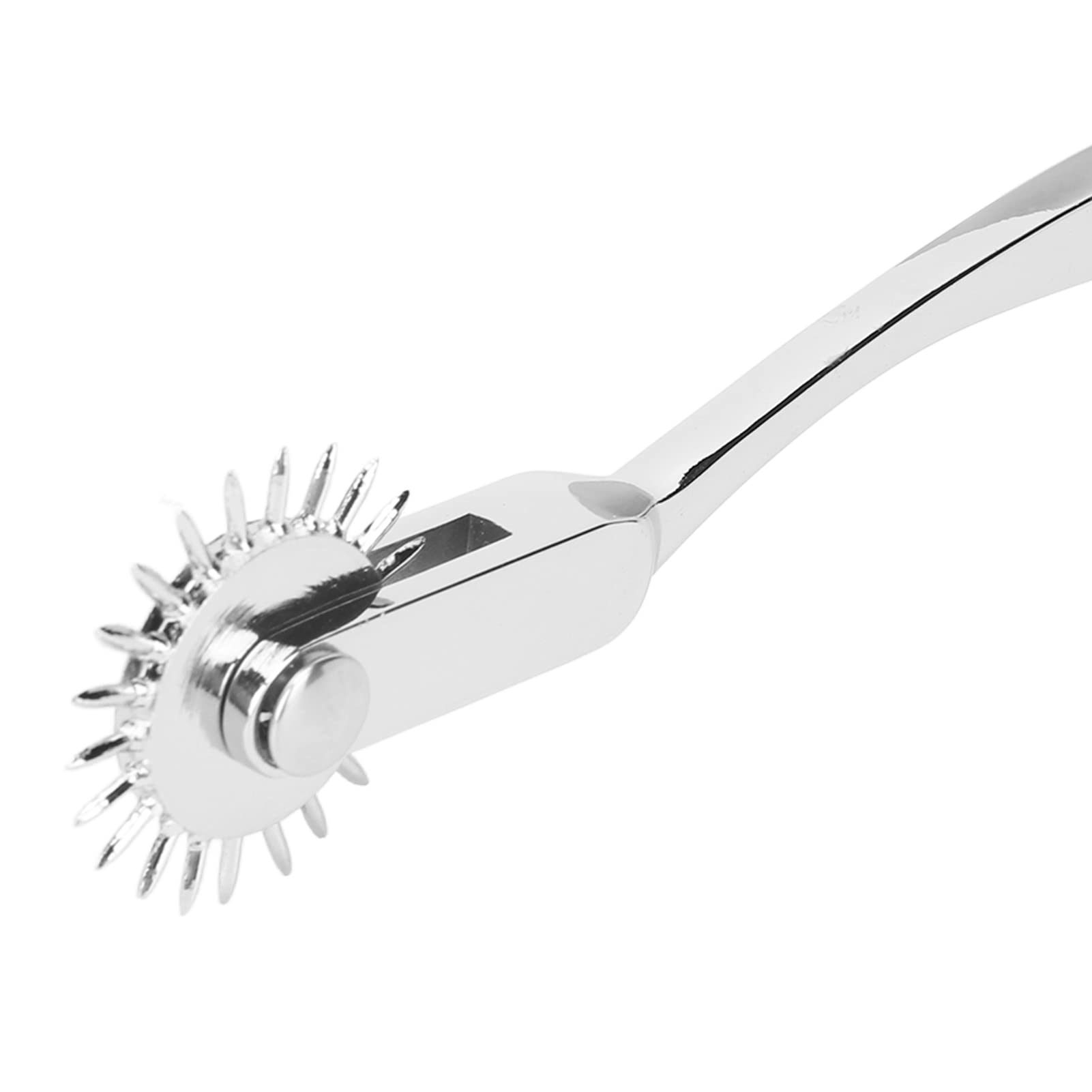 Wartenberg Pinwheel, ventilador rodante, 22 picos de metal, ergonómico, aleación de zinc, rueda neurológica portátil, para punción de acupuntura