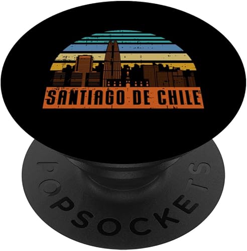 Santiago De Chile Skyline PopSockets Swappable PopGrip