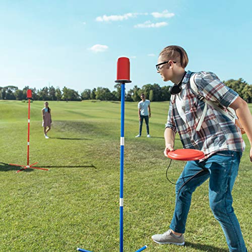 ROPODA Flying Disc, Frisbee Game Set, Disc Toss Game for Beach,Lawn, Backyard or Park - Thumbnail 6