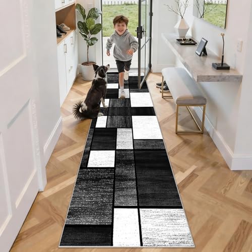 Alfombra de pasillo larga y antideslizante de 70x130 cm, suave y lavable para cocina 3