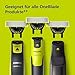 Philips OneBlade Original 360-Klingen, passend für alle OneBlade und OneBlade Pro Modelle, original von Philips, 4er-Pack (Modell QP440/50)