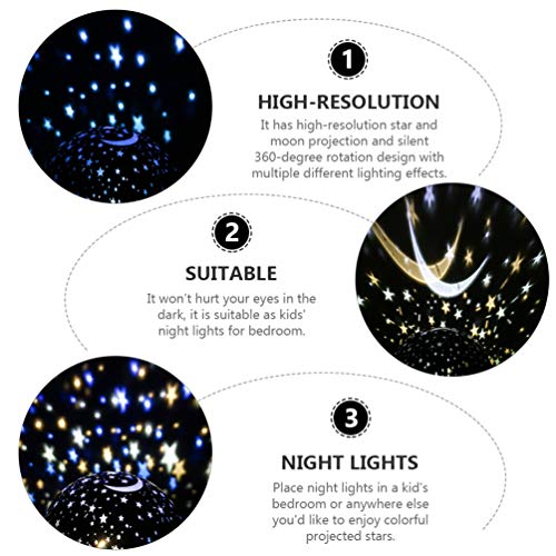 Mobestech Projetor Galáxia Estrela Projetor Luz Noturna Led Luz de Projeção Estrelado Lâmpada de Pro