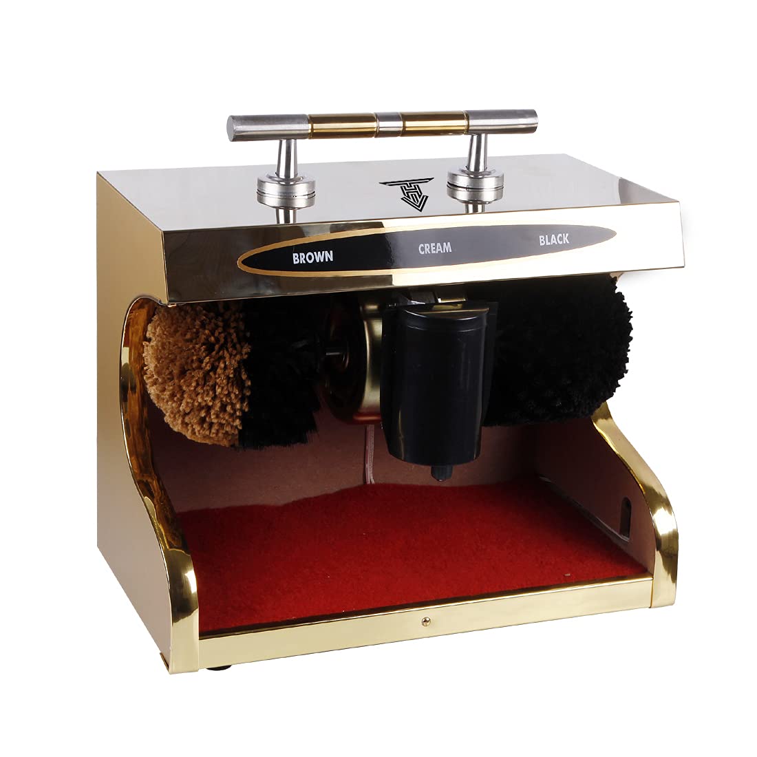 TARGET HYGIENE Automatic Shoe Polishing Machine | Buff Polisher Polish Shining Cleaner Machine with 200 ML Shoe Polishing Cream for Machine - Golden (B0826RDPXH) Amazon Price History, Amazon Price Tracker
