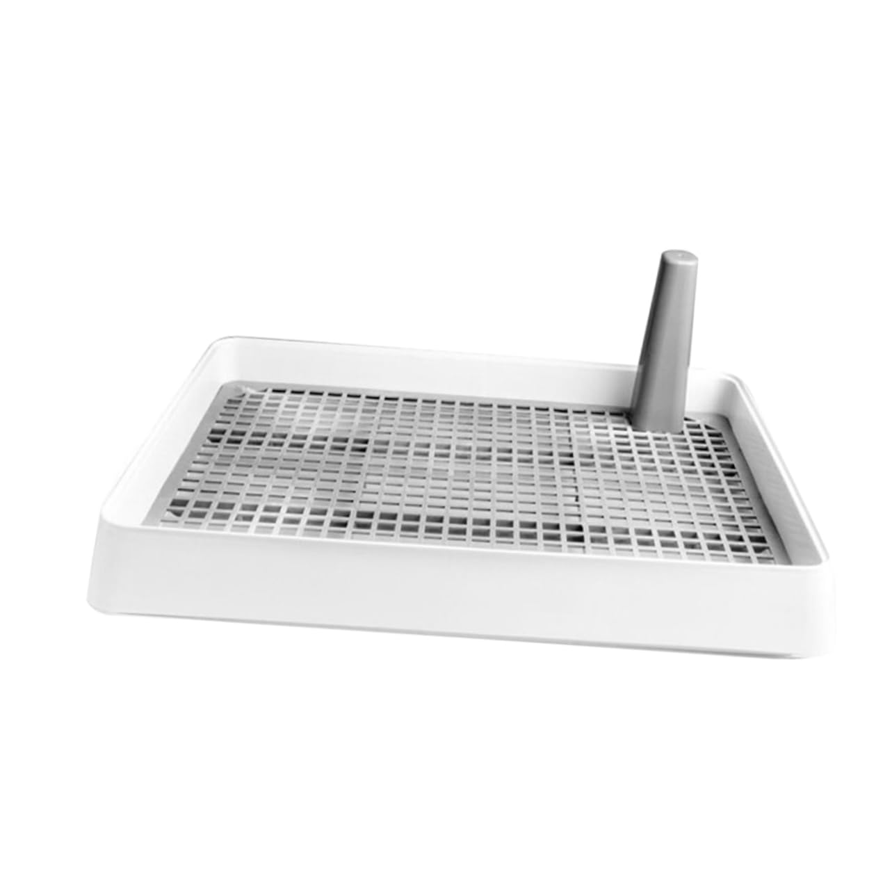 BESPORTBLE Household Puppy Plastic Dog Tray Splashproof Washable for Puppy Potty Training Rounded Edges