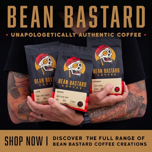 Bean Bastard Coffee DEATH Blend Dark Roast Coffee Beans miniatura 7