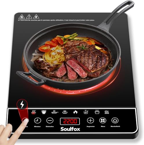 Parrilla de Induccion Taurus marca SoulFox