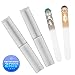 Glass Nail Files, Pup & Kitten Czech Crystal Nail File Set For Newborns, Toddlers, Babies & Young Children - Gentle Baby Nail Care by Bona Fide Beauty - Perfect Gift for New Moms & Baby Showers