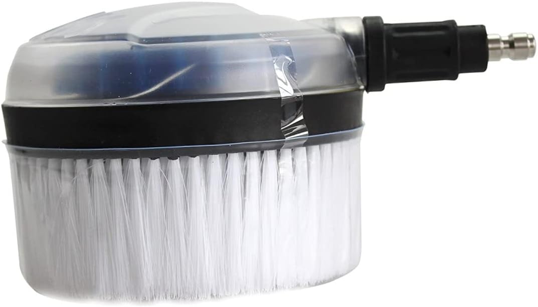 Gcroet 1/4 Quick Insert Rotating Round Soft Brush Rotating Brush Rotary