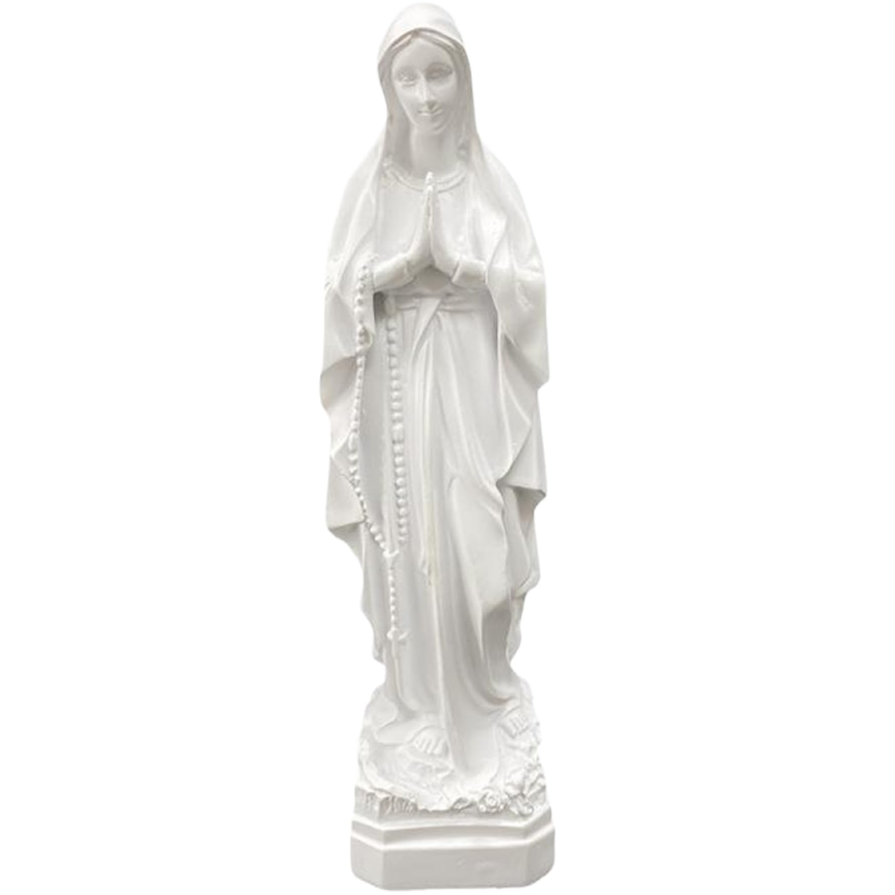 Xoeryoy Virgin Mary Statue Lifelike Praying Mother Mary Statue Resin Standing, Symbol of Peace for Home, Suitable for Baptisms and Religious Holidays Home Hallway Decor, Style 1 ;1