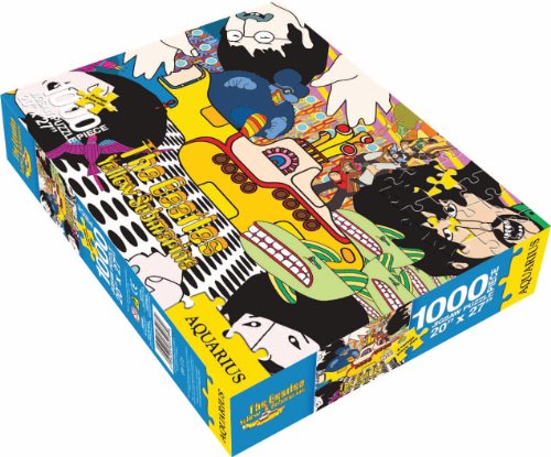 AQUARIUS Beatles Yellow Sub 2 Puzzle, 1000 Teile