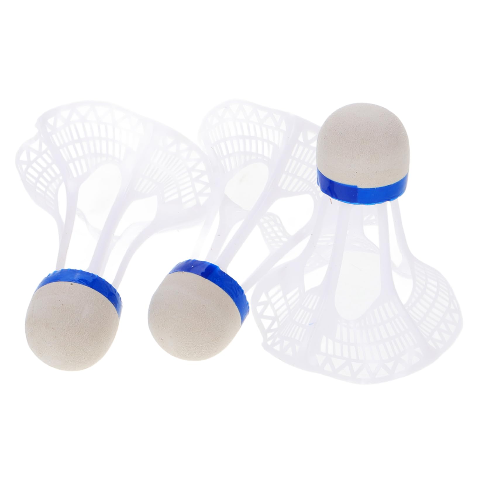 HANABASS 3Pcs Wind Resistant Badminton Shuttlecocks Durable Birdies for Training Portable Shuttlecock Balls Reliable Performance for Conditions