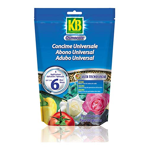 Osmocote - Abono universal de difusión lenta (6 meses) en paquete de 750 gramos