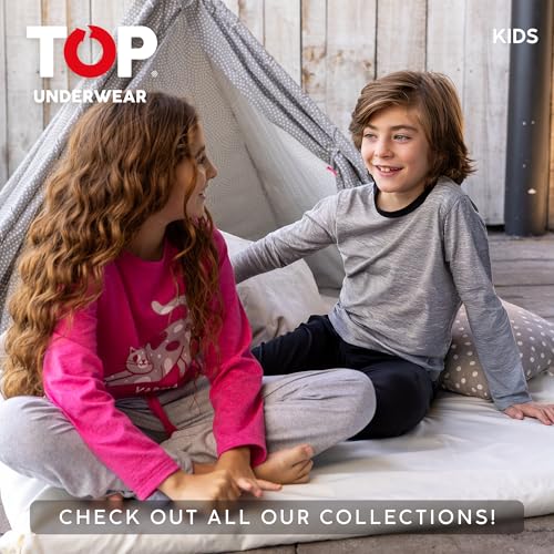 TOP - Girls' Cotton Blend Bikini Underwear - Pack of 3 - Soft, breathable & cute for all-day wear3