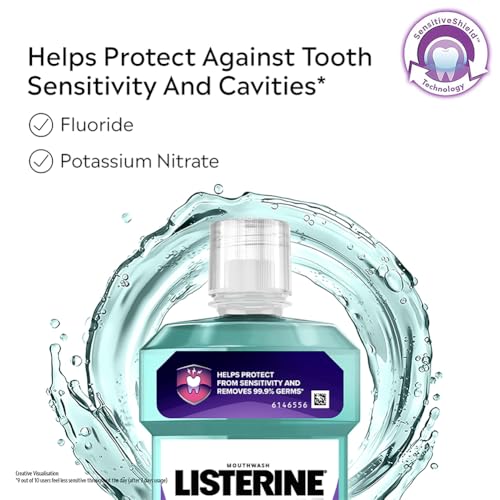 Image of Listerine Total Care Sensitive Soothing Taste 250ml (Pack of 3)