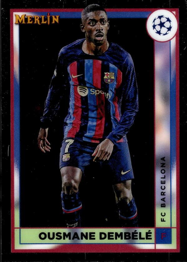 Amazon.com: 2022-23 TOPPS MERLIN CHROME UEFA #51 OUSMANE