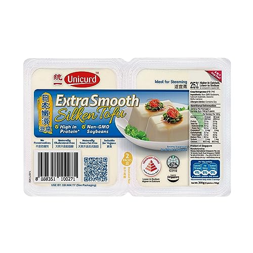 Unicurd Extra Smooth Silken Tofu Twin Pack 300 grams