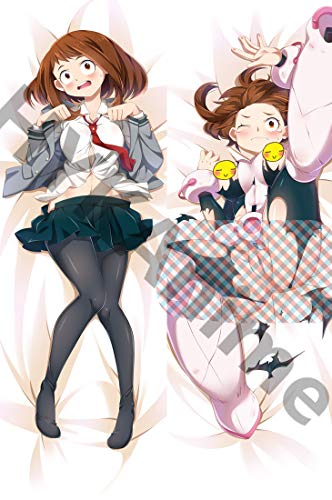 Hykanime boku no hero academia bnha mha ochaco uraraka 59in x 19.…