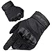 FREE SOLDIER Outdoor Handschuhe Herren Taktische Trainings Motorradhandschuhe Kletter Tactical Handschuhe Vollfinger Handschuhe Gilt für Radfahren Airsoft Militär Paintball(M,Schwarz Color)