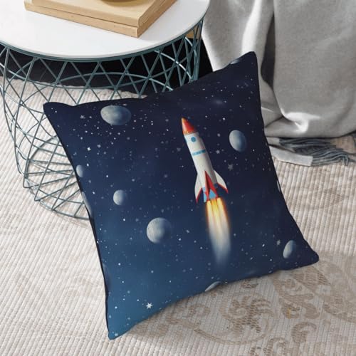 Housses de coussin espace en velours pour sofa et salon moderne