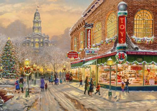 Schmidt-Thomas Kinkade, 1000 Piezas de puzle con Texto en alemán Ein Weinachtswun, Multicolor...