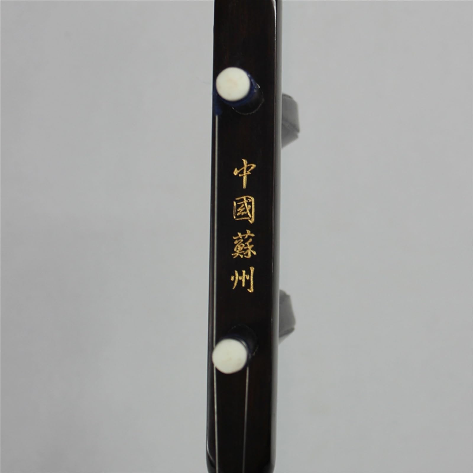 Tête Incurvée en Acajou, Instrument À Cordes National Chinois Erhu Hexagonal avec Accessoires Professionnel Erhu