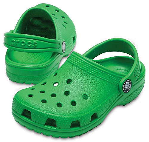 Image of crocs Kids' Classic K Clog,Grass Green,9 M US Toddler