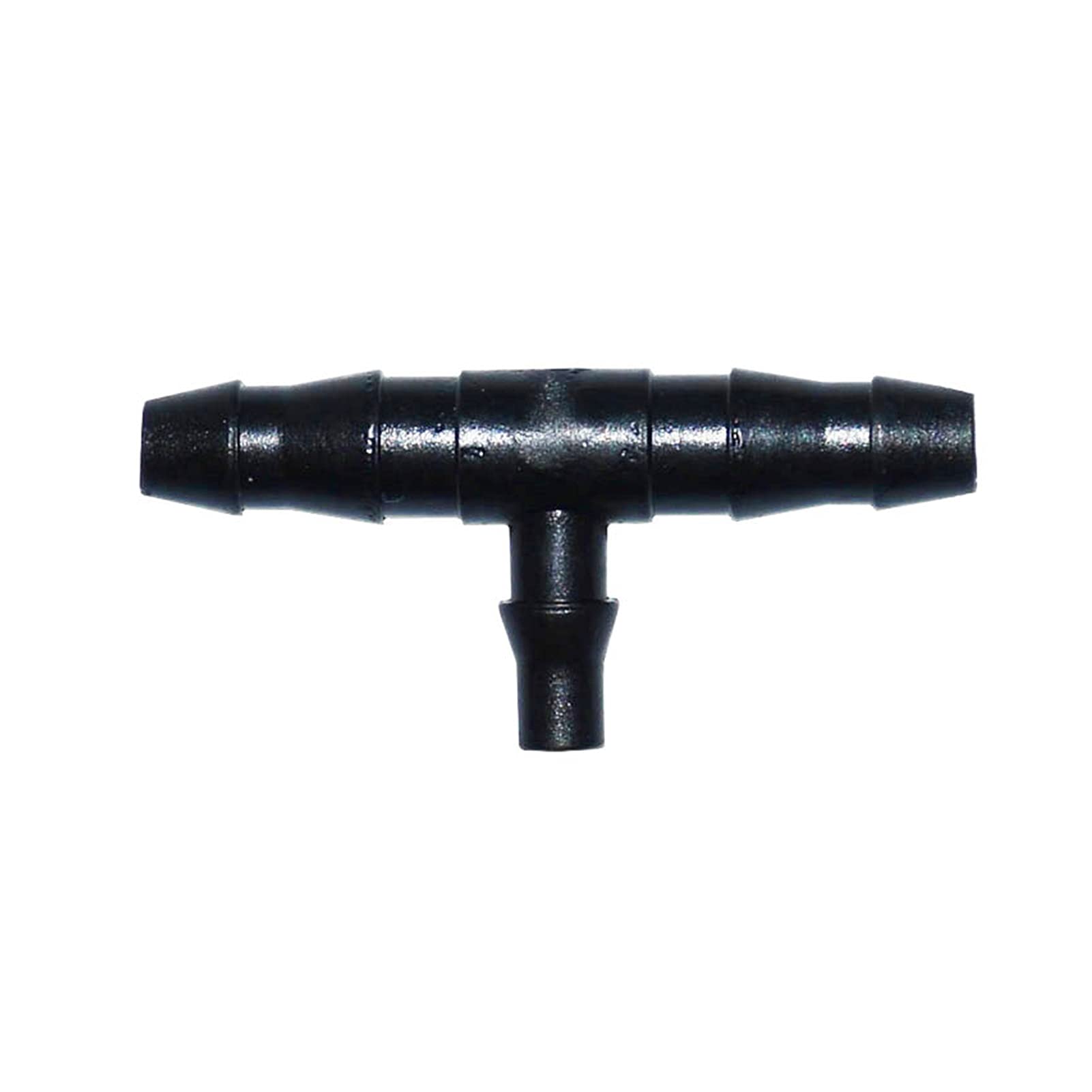Lot de 300 connecteurs de tuyau d'arrosage 1/4" en T de réduction 4/7 à 3/5 cannelé en T 1/8"