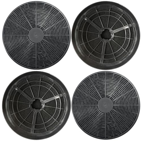 Beaufan 4er Pack GF15 Aktivkohlefilter Kompatibel mit NEG Dunstabzugshaube Modell NEG15-ATB/ATS/ATW,...