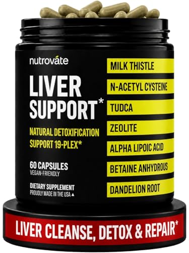 Image of Liver Cleanse Detox & Repair [19-Plex] - Liver Support Supplement with Milk Thistle, TUDCA, NAC, ALA, Zeolite, Dandelion Root, Artichoke, and Turmeric - Vegan, non-GMO, Gluten-Free [Made in USA]