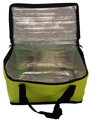 Provance Cool Bag, Shopping Bag, Insulated Bag, Cool Box, 9.5 L, Picnic Bag, Insulated Box, Foldable Picnic Bag, Beach Bag (Yellow) - Image 3