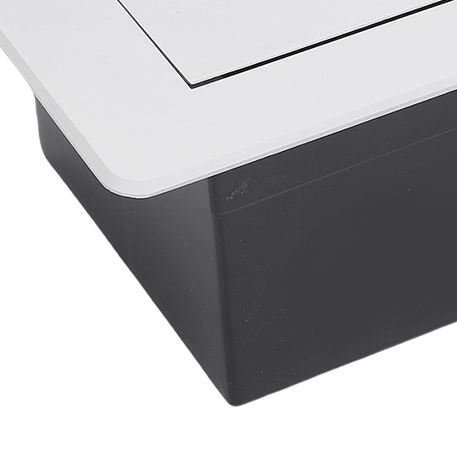 Generic Scatola di Derivazione da Incasso per Desktop Hub di Alimentazione Potente e Affidabile per Sale Riunioni di Uffici in Acciaio Inossidabile Bianco Opaco