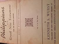 Philippians in the Greek New Testament B000SIDJVQ Book Cover