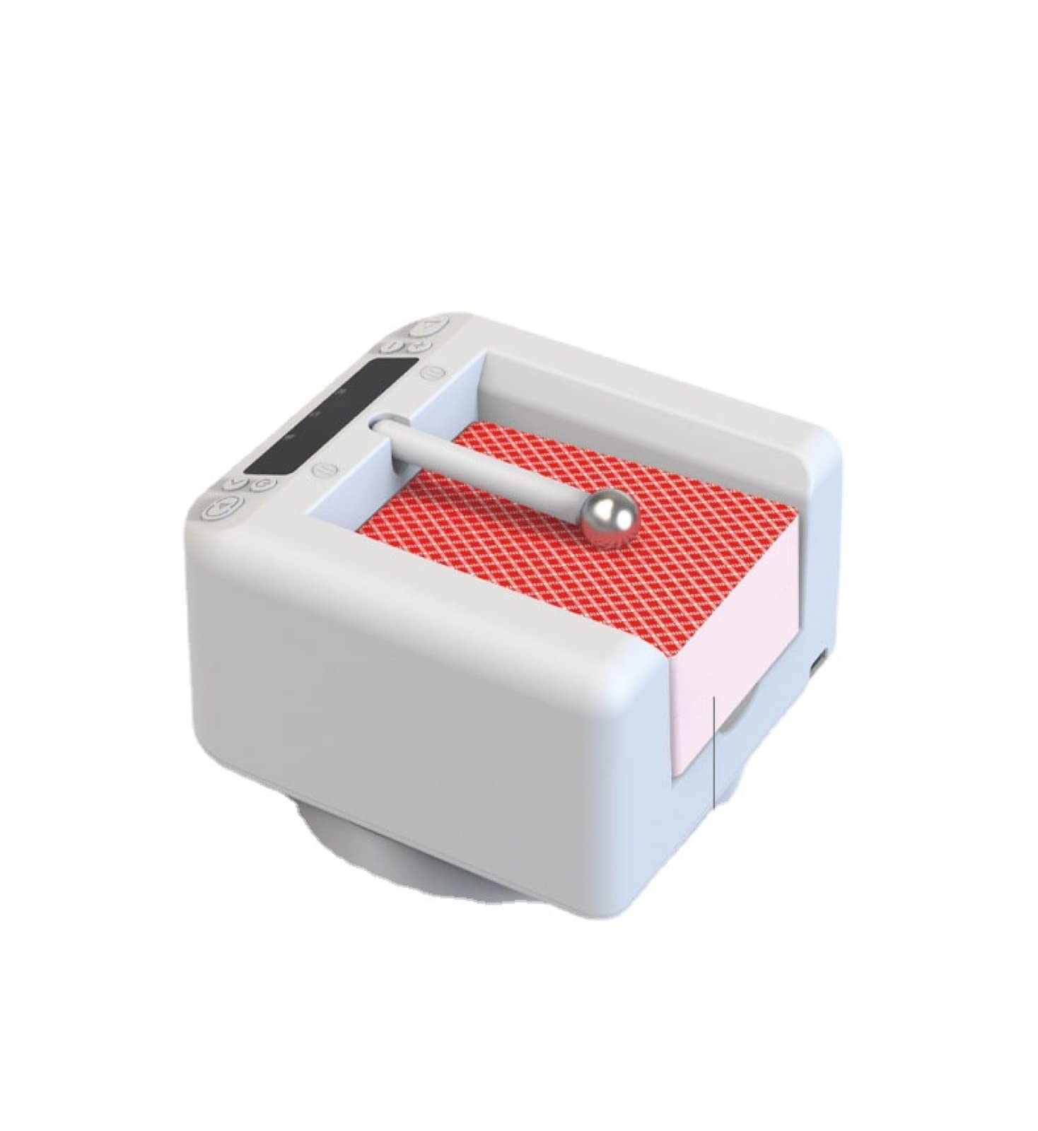 Mélangeur Distributeur Cartes Automatique Électrique 180°/360° Poker - Rechargeable 2 Jeux