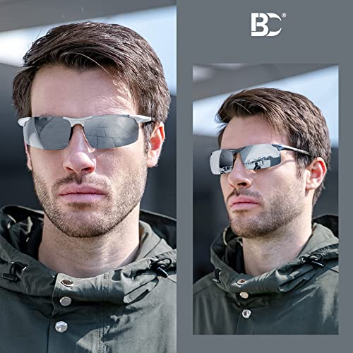 Image of BIRCEN Carbon-Fiber Polarized Sunglasses for Men: 0.74 oz & UV Protection