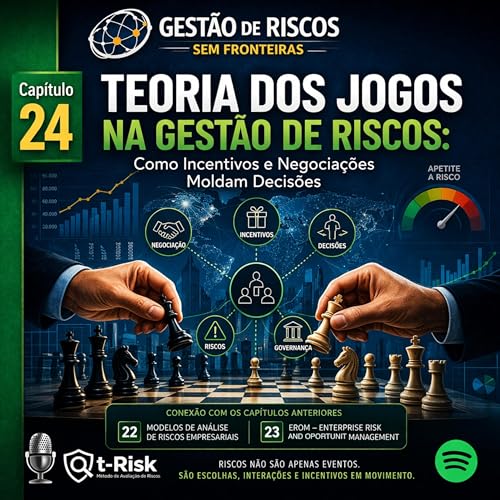 🎙️ Cap&iacute;tulo 24 &ndash; Teoria dos Jogos na Gest&atilde;o de Riscos: Como Incentivos e Negocia&ccedil;&otilde;es Moldam Decis&otilde;es