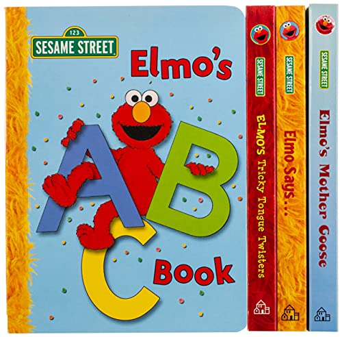 Elmo's Little Library (Sesame Street): Elmo's Mother Goose; Elmo's Tricky Tongue Twisters; Elmo Says; Elmo's ABC Book (Sesame Street (Random House))