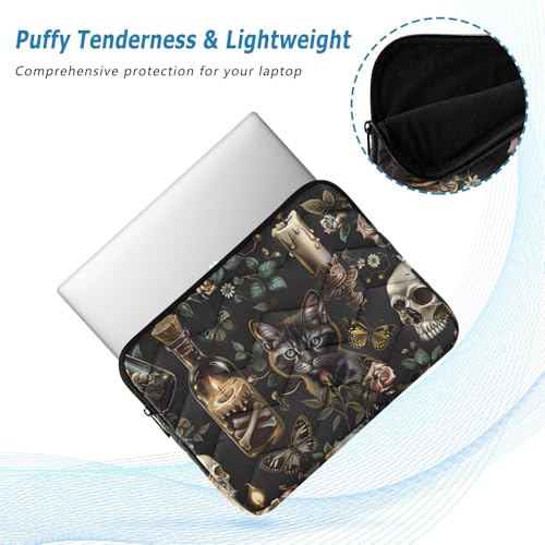 Funda para Laptop 13-16 Pulgadas Estilo Gótico Negro miniatura 7
