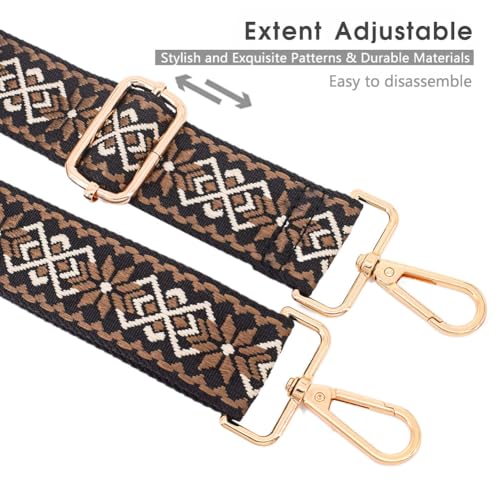 Image of Replacement Purse Strap Shoulder Strap Adjustable Crossbody Strap for Women Crossbody Wide Shoulder Bag