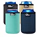 Produktbild WK IEASON 12oz Standard Can Sleeves Insulators Holder 12OZ Beer Bottle Sleeves Non-Slip Neoprene Can Cooler for Coco cola, White Claw and More 4PC Pack (Black/Cool Mint/Dark blue/Khaki)