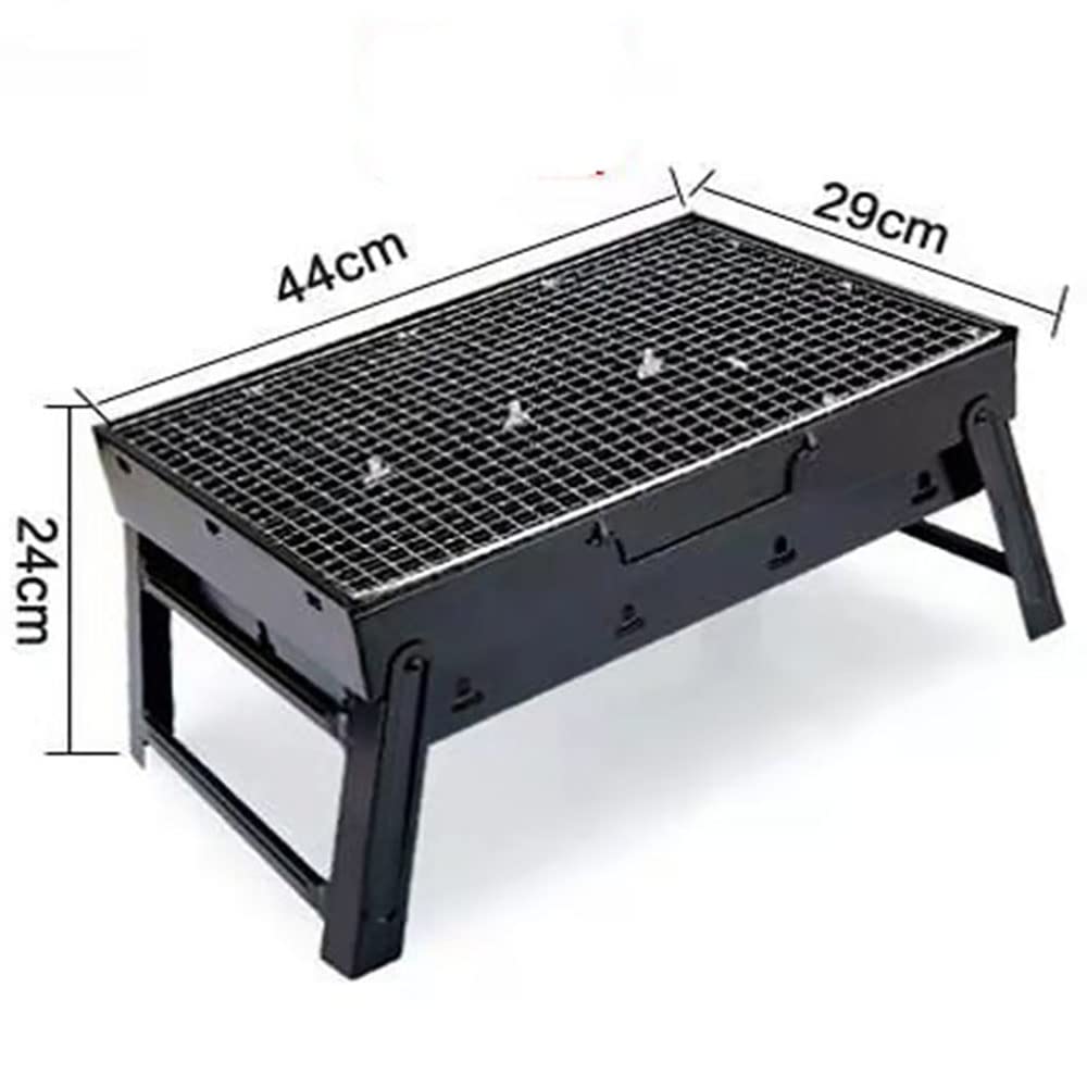 Grill Grill Grill Akcesoria Naczynia Zestaw Składany Grill Non-Stick Indoor Outdoor No-Stick Home Pieczeń Party Wymienny węgiel Karkonowy Grill